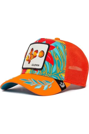 Goorin Bros. Femme, Accessoires, Multicolore, Taille: ONE Size Casquette Trucker Animal Farm Orange Unisexe