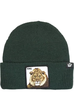 Goorin Bros. Femme, Accessoires, Vert, Taille: ONE Size Animal Farm Beanie Hat avec Patch Avant