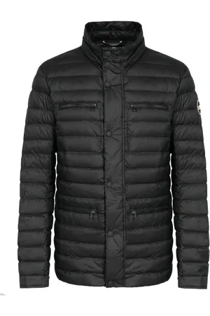 Colmar Homme, Vestes, Noir, Taille: S Veste de Terrain en Plume Naturelle Noire