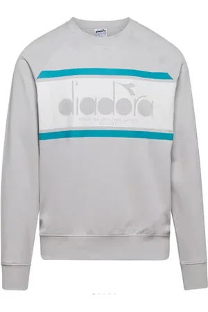 Diadora Femme, Sweatshirts et sweats à capuche, Gris, Taille: 42 FR Sweat Crew Spectra Coton Gris