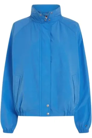 Tommy Hilfiger Femme, Vestes, Bleu, Taille: 38 FR Collection de Vestes Élégantes