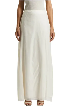 PESERICO SIGN Femme, Jupes, , Taille: 36 FR Jupe longue en organza