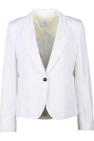 ELEVENTY Femme, Vestes, Blanc, Taille: 40 FR Veste