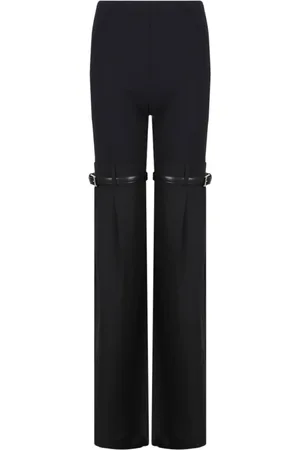 COPERNI Femme, Pantalons, Noir, Taille: 38 FR Pantalon hybride noir avec poche latérale