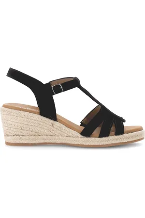 Gabor Femme, Chaussures, Noir, Taille: 38 EU Mules noires en cuir