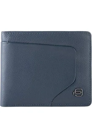 Piquadro Homme, Accessoires, Bleu, Taille: ONE Size Portefeuille Homme Bleu avec Porte-documents Amovible