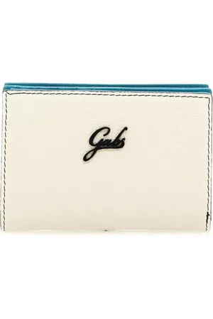 Gabs Femme, Accessoires, , Taille: ONE Size Portefeuille Zip Cartes Cuir Blanc Femme