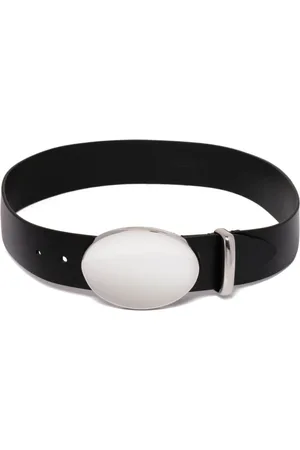 Isa Boulder Femme, Accessoires, Noir, Taille: 80 CM Ceinture Noire Leonie avec Boucle Ovale