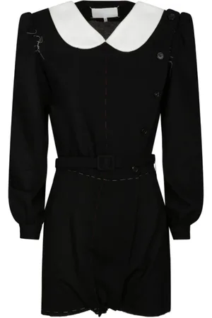Maison Margiela Femme, Robes, Noir, Taille: 36 FR Robe noire coupe brute
