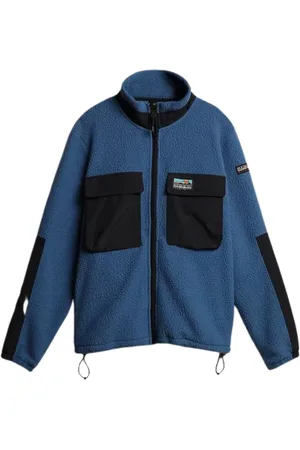 Napapijri Homme, Sport, Bleu, Taille: L Veste Polaire Bleue à Zip Step