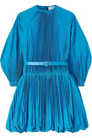 Jil Sander Femme, Robes, Bleu, Taille: 36 FR Collection Élégante de Robes Femme