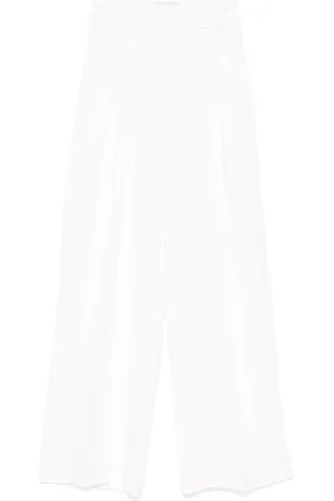 ERMANNO SCERVINO Femme, Pantalons, Blanc, Taille: 36 FR Pantalon en Denim Élégant pour Homme