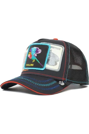 Goorin Bros. Unisex, Accessoires, Noir, Taille: ONE Size Casquette Trucker Animal Farm Noire Unisexe