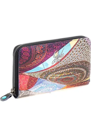 Gabs Femme, Accessoires, Multicolore, Taille: ONE Size Porte-cartes multicolore à fermeture éclair portefeuille