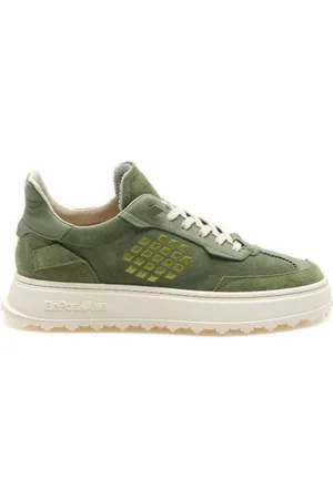 BE POSITIVE Femme, Chaussures, Vert, Taille: 40 EU Baskets Vertes Wing pour Femmes