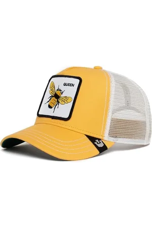 Goorin Bros. Femme, Accessoires, Jaune, Taille: ONE Size Casquette Trucker Animal Farm Blanche Unisexe