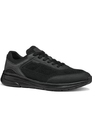 Geox Homme, Chaussures, Noir, Taille: 45 EU Baskets Noires pour Homme