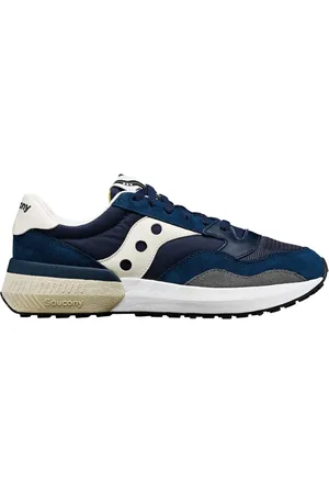Saucony Homme, Chaussures, Bleu, Taille: 44 EU Baskets Jazz NXT en Cuir Bleu