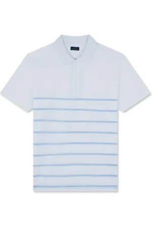 Paul & Shark Homme, Tops, Blanc, Taille: 2XL Polo en Coton Frais avec Détails en Lin