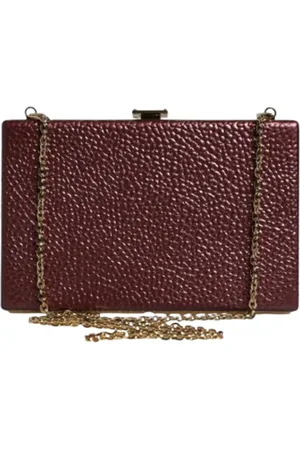 Dolce & Gabbana Femme, Pre-owned, Rouge, Taille: ONE Size Pre-owned Cuir sacs-ports-paule