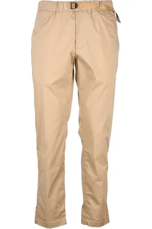 White Sand Homme, Pantalons, Brun, Taille: M Élégant pantalon en mélange de coton