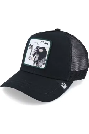 Goorin Bros. Homme, Accessoires, Noir, Taille: ONE Size Casquette Trucker Animal Farm Noire Unisexe