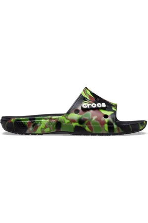 Crocs Femme, Chaussures, Noir, Taille: 36 EU Sandales Classiques Camo Slide