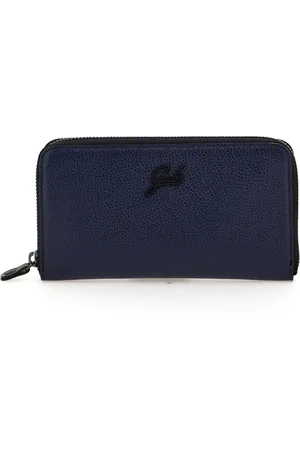 Gabs Femme, Accessoires, Bleu, Taille: ONE Size Portefeuille en Cuir Bleu avec Compartiment à Glissière