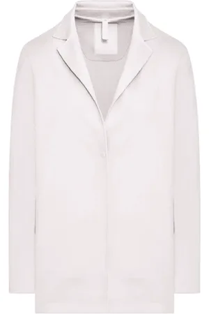 Duno Femme, Vestes, Blanc, Taille: 38 FR Veste Technique Stretch Découpée au Laser