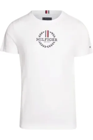 Tommy Hilfiger Homme, Tops, Blanc, Taille: S T-shirts et Polos élégants