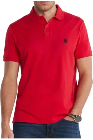 Tommy Hilfiger Homme, Tops, Rouge, Taille: L T-shirts et Polos élégants