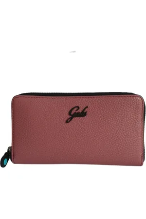 Gabs Femme, Accessoires, Rouge, Taille: ONE Size Portefeuille en Cuir Rouge à Fermeture Éclair