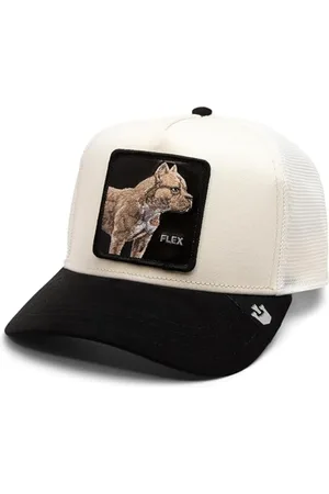 Goorin Bros. Femme, Accessoires, Blanc, Taille: ONE Size Casquette Trucker Animal Farm Blanc Unisexe