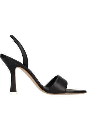 3Juin Femme, Chaussures, Noir, Taille: 39 1/2 EU Sandales Noires