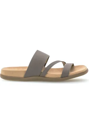 Gabor Femme, Chaussures, , Taille: 42 EU Mules taupes en bande élastique