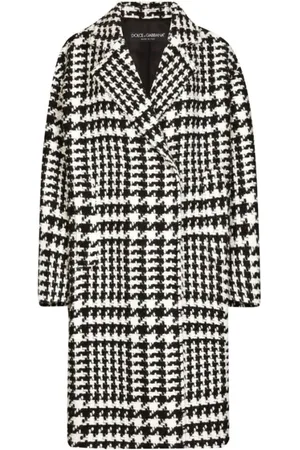 Dolce & Gabbana Femme, Manteaux, Noir, Taille: 38 FR Collection de Manteaux Élégants