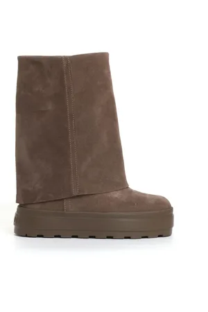 Casadei Femme, Chaussures, , Taille: 38 EU Bottines Compensées en Daim