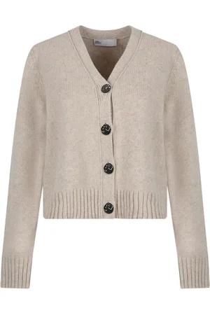 Tory Burch Femme, Pulls, , Taille: 40 FR V-Neck Cardigan Sweaters