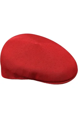 Kangol Femme, Accessoires, Rouge, Taille: S 504 Ventilé Rouge Unisexe Chapeau