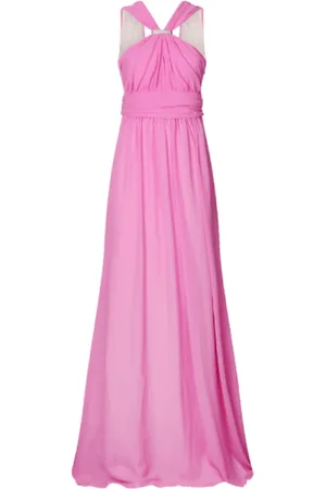Liu Jo Femme, Robes, Rose, Taille: 36 FR Robe Longue Élégante Rose