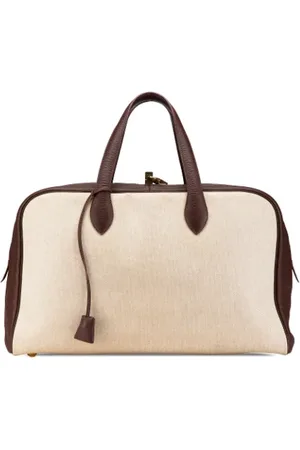 Hermès Femme, Pre-owned, , Taille: ONE Size Pre-owned Toile sacs-de-voyage