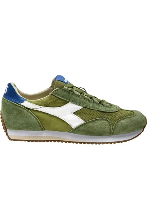 Diadora Homme, Chaussures, Vert, Taille: 43 EU Heritage Baskets Equipe Suede SW Vert Homme