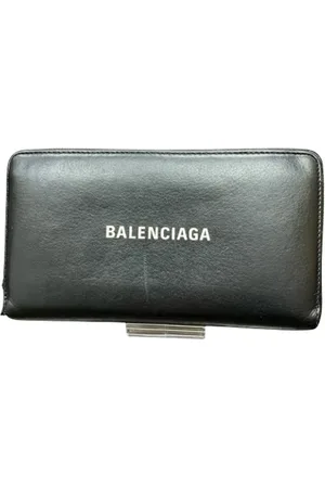 Balenciaga Homme, Pre-owned, Noir, Taille: ONE Size Pre-owned Cuir petite-maroquinerie
