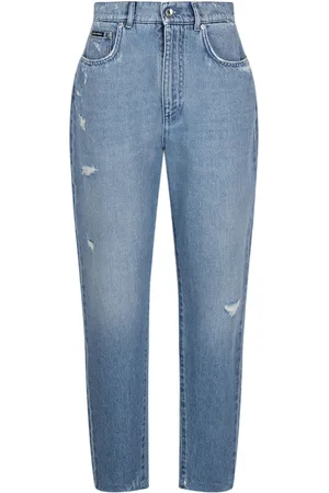 Dolce & Gabbana Femme, Jeans, Bleu, Taille: 34 FR Jean Mini Ripped Bleu