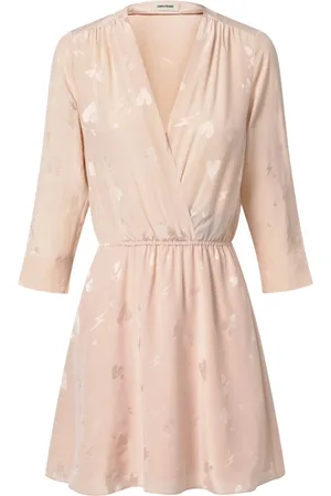 Zadig & Voltaire Femme, Robes, , Taille: 38 FR Mini Robe en Soie Cœur Éclatant