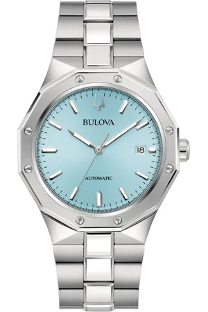 BULOVA Femme, Accessoires, Bleu, Taille: ONE Size 96B462 - Octogone Automatique