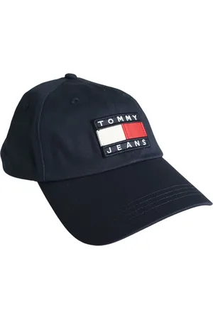 Tommy Hilfiger Femme, Accessoires, Bleu, Taille: ONE Size Casquette Baseball Bleue Heritage Coton