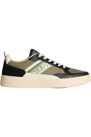 Napapijri Homme, Chaussures, Multicolore, Taille: 42 EU Baskets Noir en Mesh Polyester/Similicuir