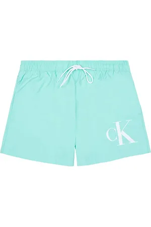 Calvin Klein Homme, Maillots de bain, Bleu, Taille: S Maillots de bain bleu clair shorts à cordon