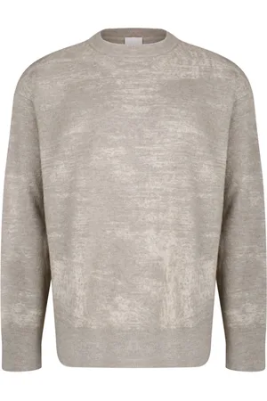 Calvin Klein Homme, Pulls, Gris, Taille: L Pull Jacquard Graphique